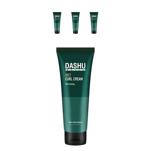 다슈 데일리 웨트 헤어 컬크림, 150ml, 4개