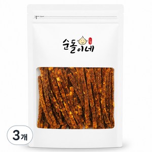 순돌이네 치즈 콕콕 오징어포, 300g, 3개
