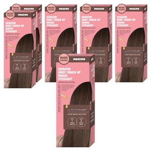 모레모 케라틴 루트 터치 업 뿌리 매직 스트레이트너, 160ml, 6개