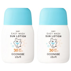 궁중비책 베이비 이지워시 선로션 SPF30 PA+++, 60g, 2개