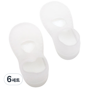 발보호 키높이 올 실리콘 3cm, 6세트