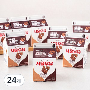 서울우유 초콜릿, 300ml, 24개