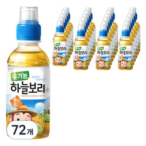 하늘보리 유기농 액상차, 200ml, 72개, 보리차