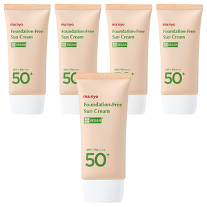 마녀공장 파데프리 선크림 SPF50+ PA++++, 50ml, 5개