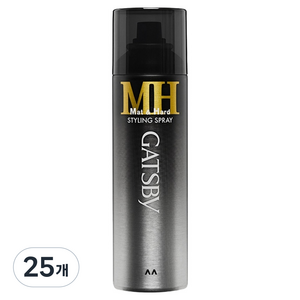 갸스비 매트 앤 하드 스타일링 스프레이, 200ml, 25개