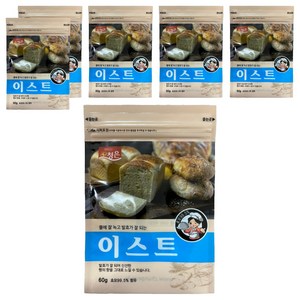 청은에프엔비 엔제스트 인스턴트 이스트 저당, 60g, 6개