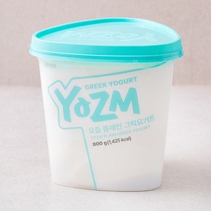 요즘 플레인 그릭요거트, 800g, 1개