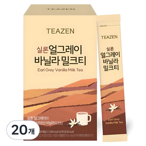 티젠 실론 얼그레이 바닐라 밀크티, 15g, 20개입, 20개