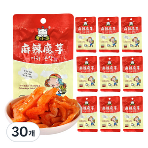 마소옥 마라곤약 10개입, 250g, 30개
