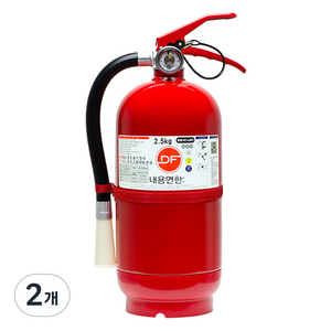 대동소방 분말형 ABC 가정용 축압식 소화기, 2.5kg, 2개
