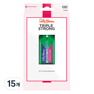 샐리한센 트리플스트롱 손톱 강화제, 13.3ml, 15개