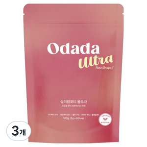 오다다 슈퍼림포티 울트라, 3개, 60개입, 2g