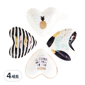 로얄에식스 포서니 하트 소스볼 4p, 혼합 색상, 4세트