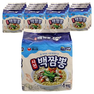 농심 사천백짬뽕 94g, 64개