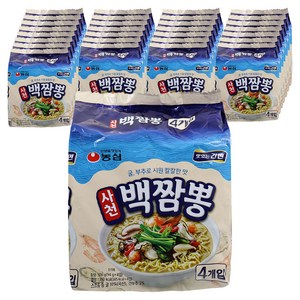 농심 사천백짬뽕 94g, 128개