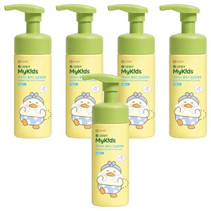 그린핑거 마이키즈 플러스 얼굴클렌저, 160ml, 5개