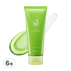 아리얼 애플 사이다 탱글 젤리 팩 투 폼, 6개, 150ml