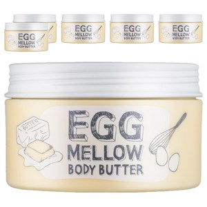 투쿨포스쿨 에그멜로우 바디버터, 200g, 6개
