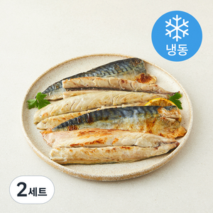비비수산 순살 99.9% 가시제거된 직화 구운 고등어 5편 (냉동), 2세트, 300g(소)