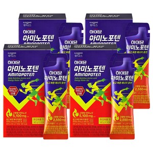 하이뮨 아미노포텐 에너지젤, 400g, 4개