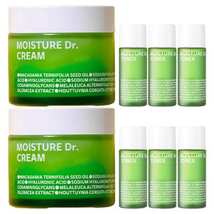 아이소이 모이스춰 닥터 장수진 수분크림 70ml + 모이스춰 닥터 토너 8ml x 3p, 2세트, 94ml
