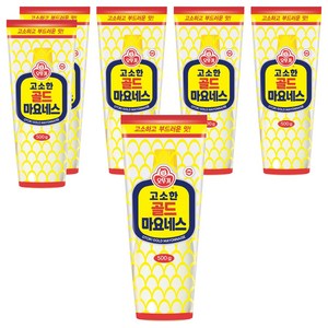오뚜기 고소한 골드 마요네스, 500g, 6개