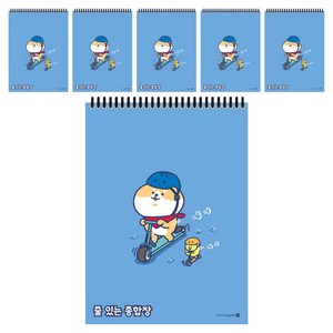 모닝글로리 2000 줄있는 종합장 A, 랜덤발송, 6개