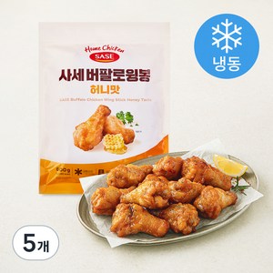 사세 버팔로 윙봉 허니맛 (냉동), 600g, 5개