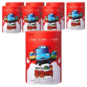 천지인 꼬마버스 타요 홍삼스틱, 600g, 8개
