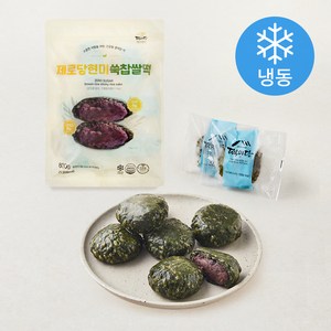 떡미당 제로당 현미 쑥찹쌀떡 (냉동), 60g, 10개입, 1개