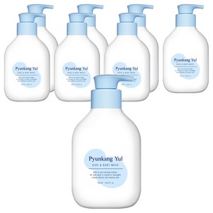 편강율 키즈 앤 베이비 워시 스위트 오렌지, 8개, 590ml