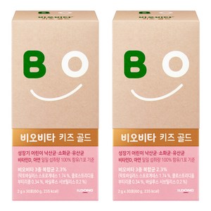 비오비타 키즈 골드 유산균 30p, 60g, 2개