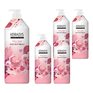 케라시스 퍼퓸 린스 화이트 데이, 1L, 5개