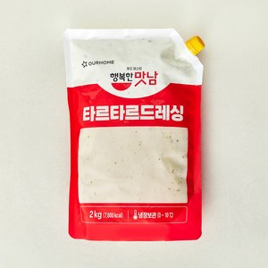 아워홈 행복한맛남 타르타르 드레싱, 2kg, 1개