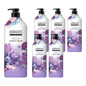 케라시스 퍼퓸 샴푸 바이올렛 로즈, 1L, 6개