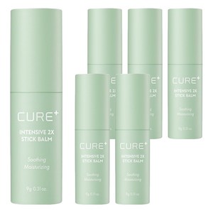 김정문알로에 인텐시브 2x 스틱밤, 9g, 6개
