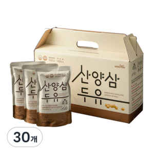 우리두 산양삼 두유, 190ml, 30개