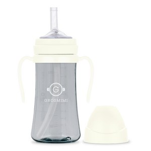 그로미미 PPSU 빨대컵, 300ml, 1개, 화이트