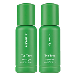 파파레서피 티트리 컨트롤 시카 앰플, 30ml, 2개