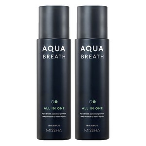 미샤 포맨 아쿠아브레스 올인원, 195ml, 2개