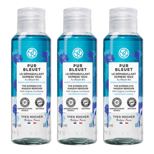 이브로쉐 퓨어블루에 익스프레스 메이크업 리무버, 100ml, 3개