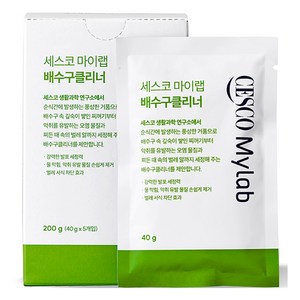 세스코마이랩 배수구 클리너 40g 5개입, 200g, 1개 골드박스 특가