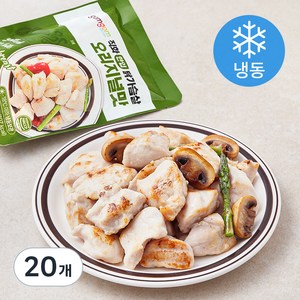 곰곰 직화 한입 닭가슴살 오리지널맛 (냉동), 100g, 20개, 1개입