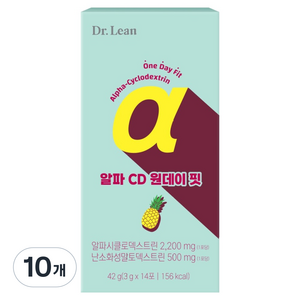 닥터린 알파 CD 원데이 핏 14p, 42g, 10개