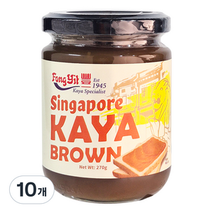 퐁잇 싱가포르 카야 브라운, 270g, 10개