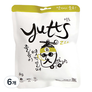엿츠 오리지널 졸음이 엿 먹일 때, 80g, 6개