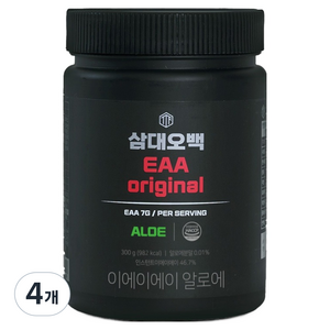 삼대오백 EAA 알로에맛, 300g, 4개