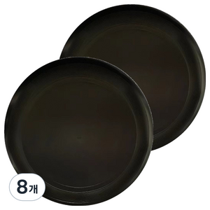 코레시스 익스트림 플라잉 디스크 원반 24cm, 블랙, 8개