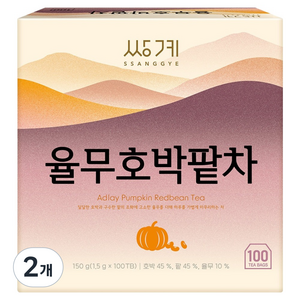 쌍계명차 율무호박팥차, 1.5g, 2개, 100개입