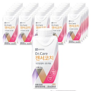 종근당건강 닥터케어 캔서코치 암환자 영양식, 200ml, 36개